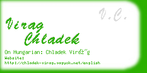 virag chladek business card
